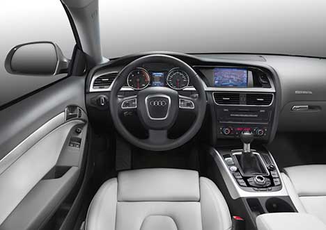 The Audi A5 Sportback offers the possibility to play DVD-Video.